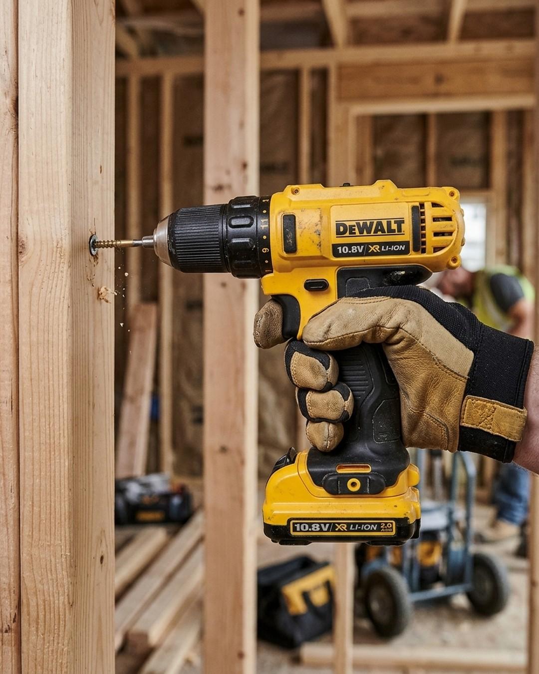 DeWalt DCD710D2 aku bušilica odvrtač šrafilica 12V 2X2Ah